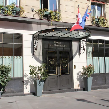 Paix Republique Hotel Paris