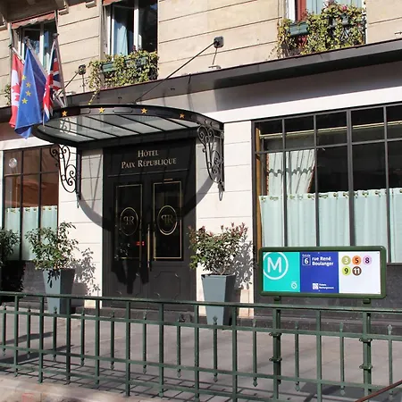 Paix Republique Otel Paris